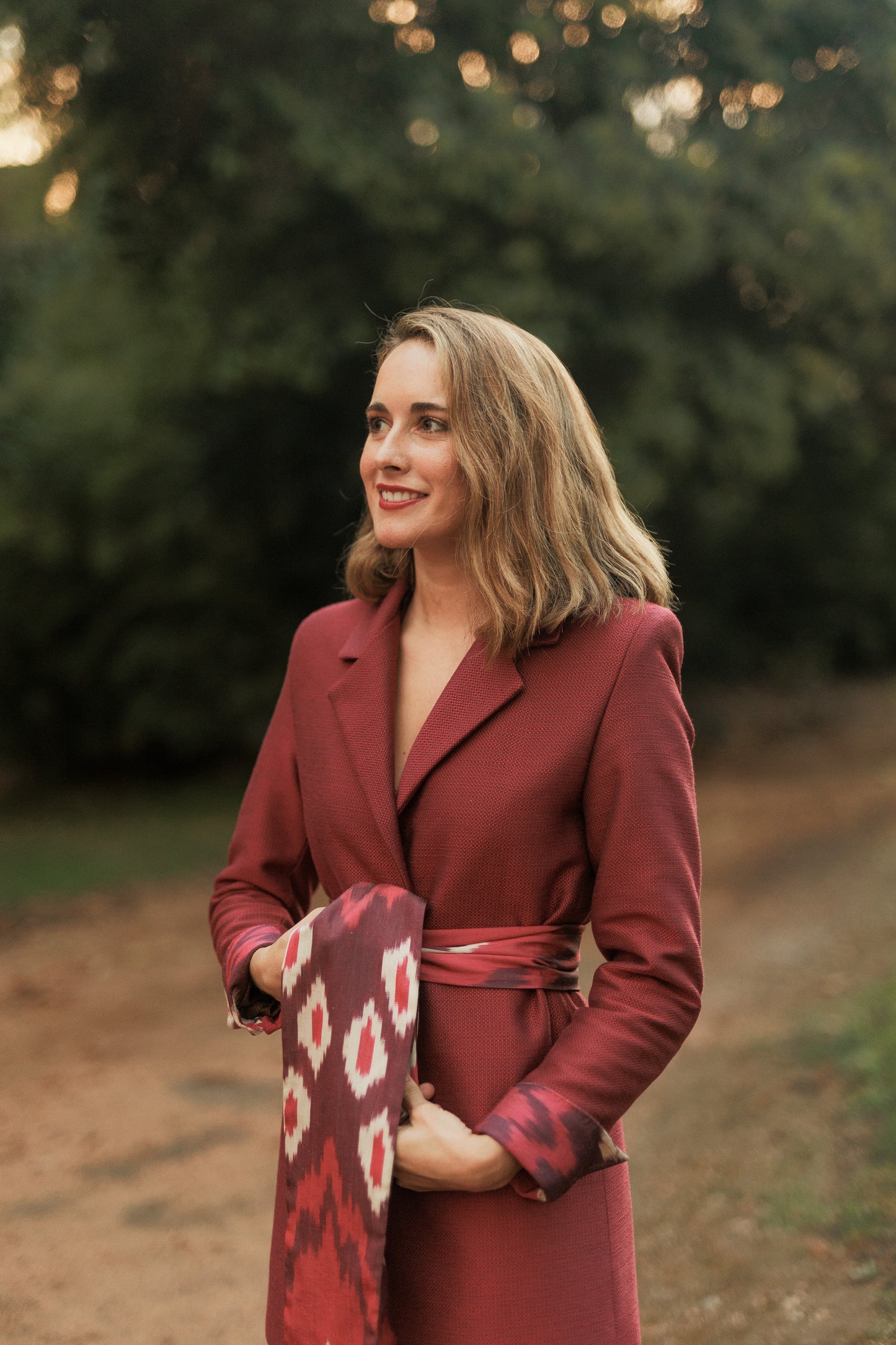 Fajín de Seda Ikat